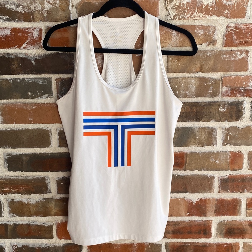 Tory Sport Logo T Racerback Tank Top